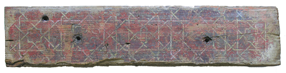 Lintel from the Mensuar decorated with geometric motifs 
