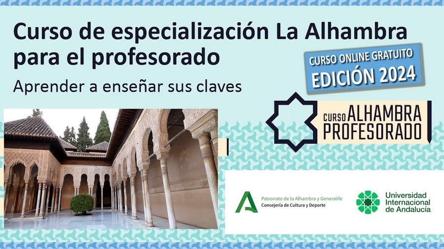 Curso Especializacion sobre la Alhambra para Profesorado 2024